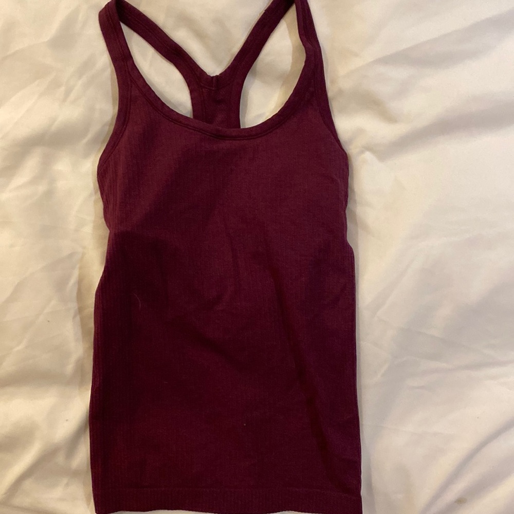dark purple lululemon tank size two